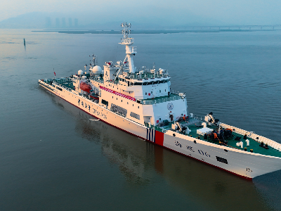马尾造船修船事业部顺利完成福建海事局首艘台湾海峡大型巡航救助船“海巡06”修理任务